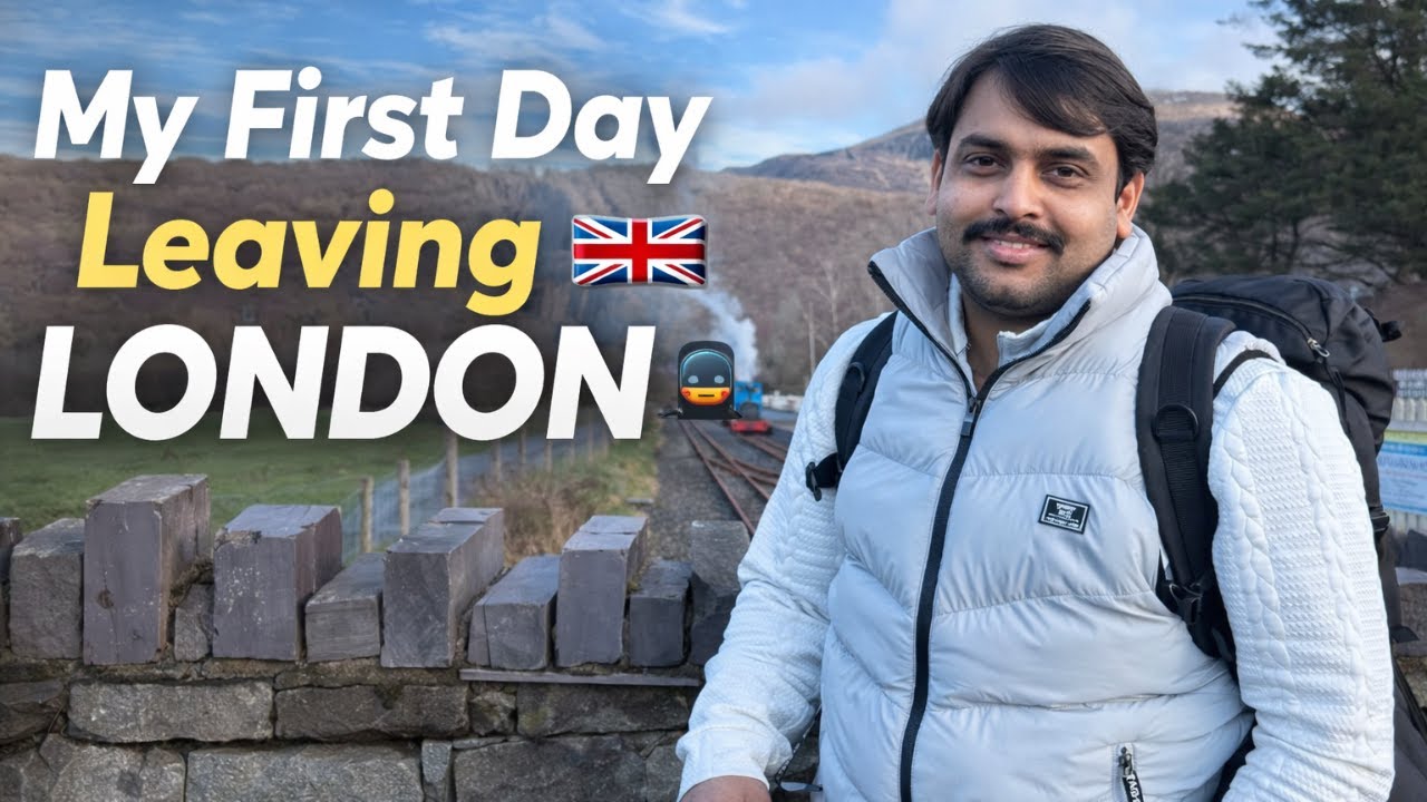 My First Day Leaving London | UK Train Journey 🇬🇧🚆