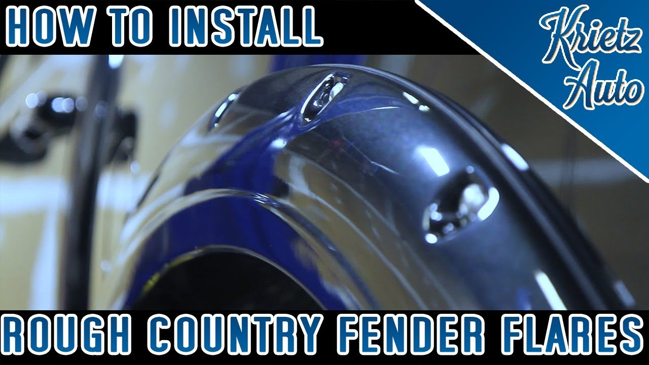 Install Rough Country Fender Flares For Ram 1500│ Krietz Auto