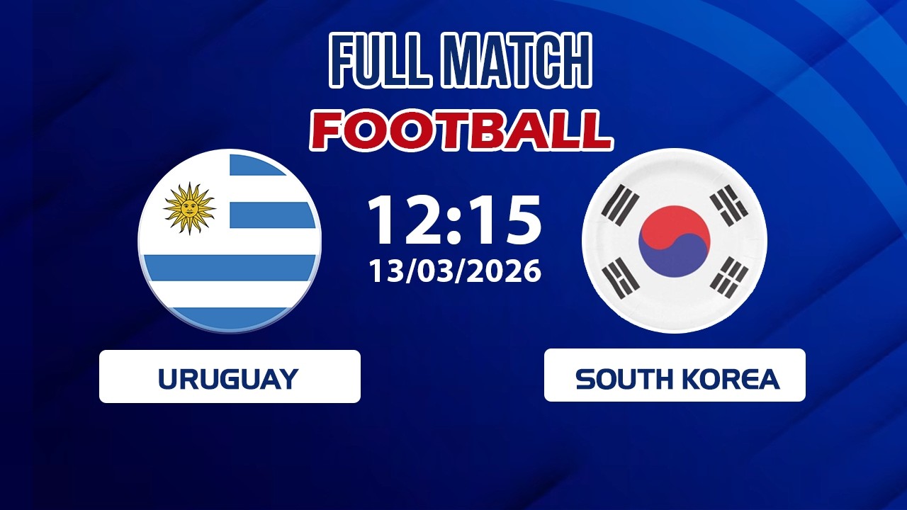 🔴 Uruguay vs South Korea | South American Power vs Asian Determination