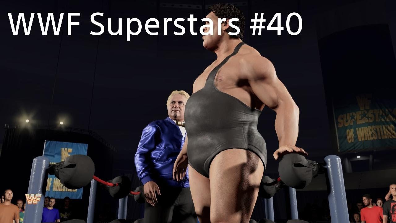 WWF Superstars #40 Andre The Giant & King Kong Bundy vs Hulk Hogan & Bruno Sammartino