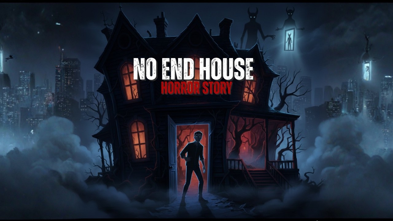 No End House | The 9 Rooms You Can’t Escape Black Screen Horror Story