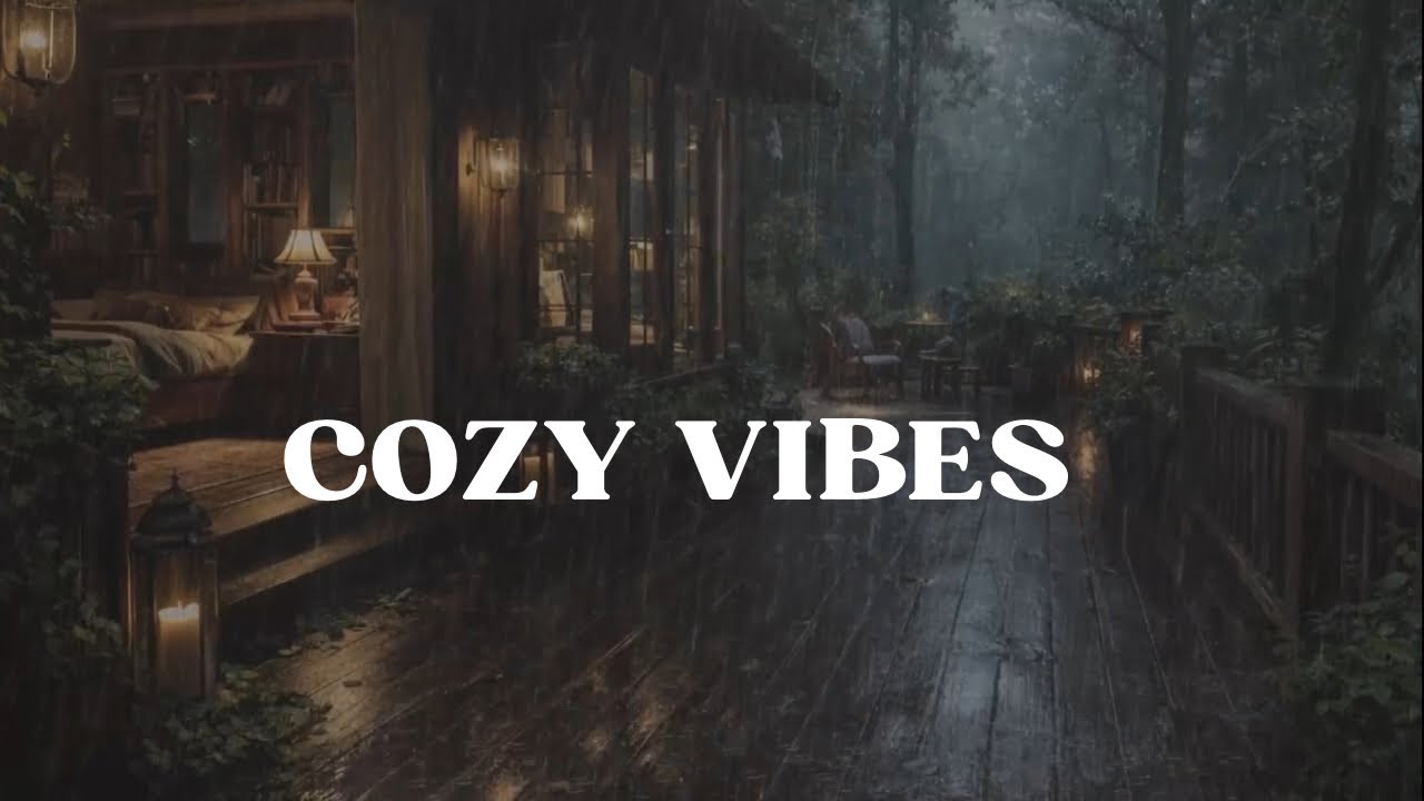 Rain Outside, Soft Piano Inside | Cozy Night @CozyStormRetreat 