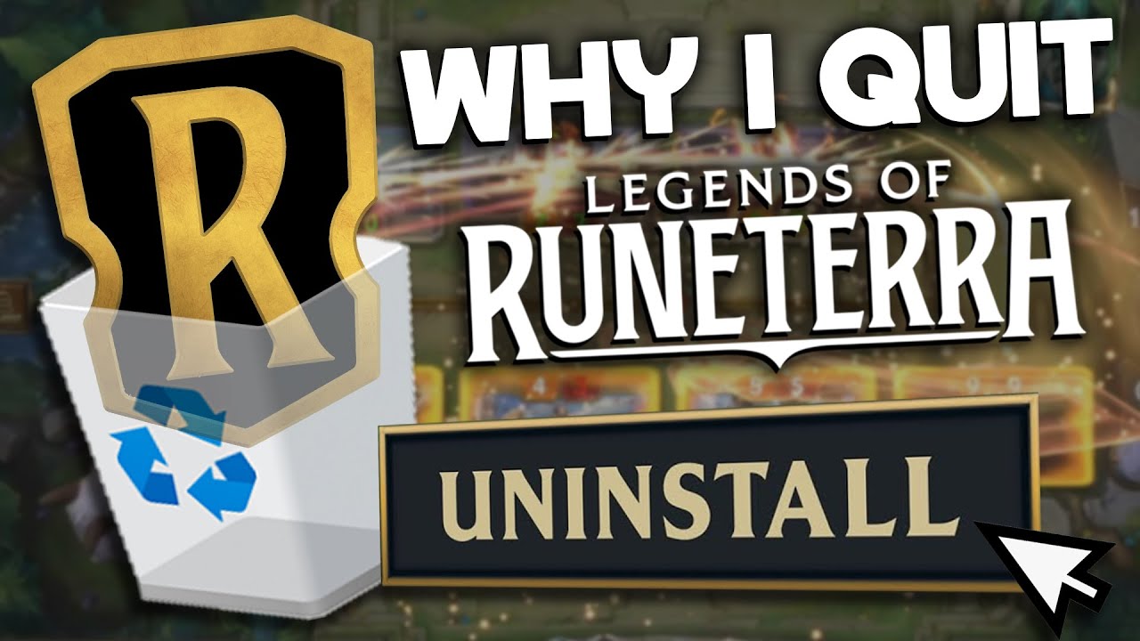 Why I Stopped Playing Legends of Runeterra | Goodbye Runeterra!