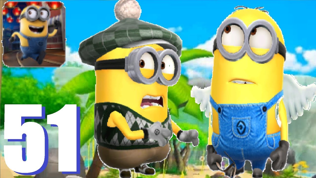 Despicable Me Minion Rush - gameplay walkthrough - Chapter 21 mission 4,5  Part 51 iOs & android
