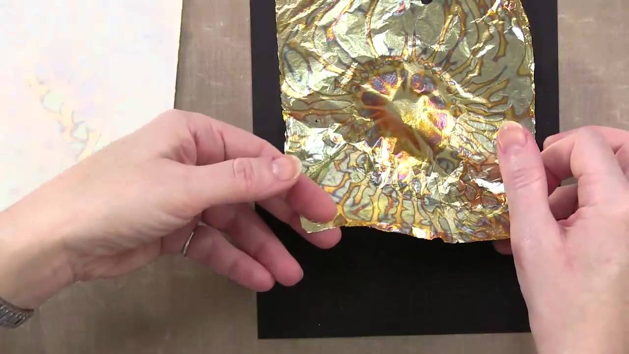 Metal Leaf With Stamps - Paper Wishes Weekly Webisodes
