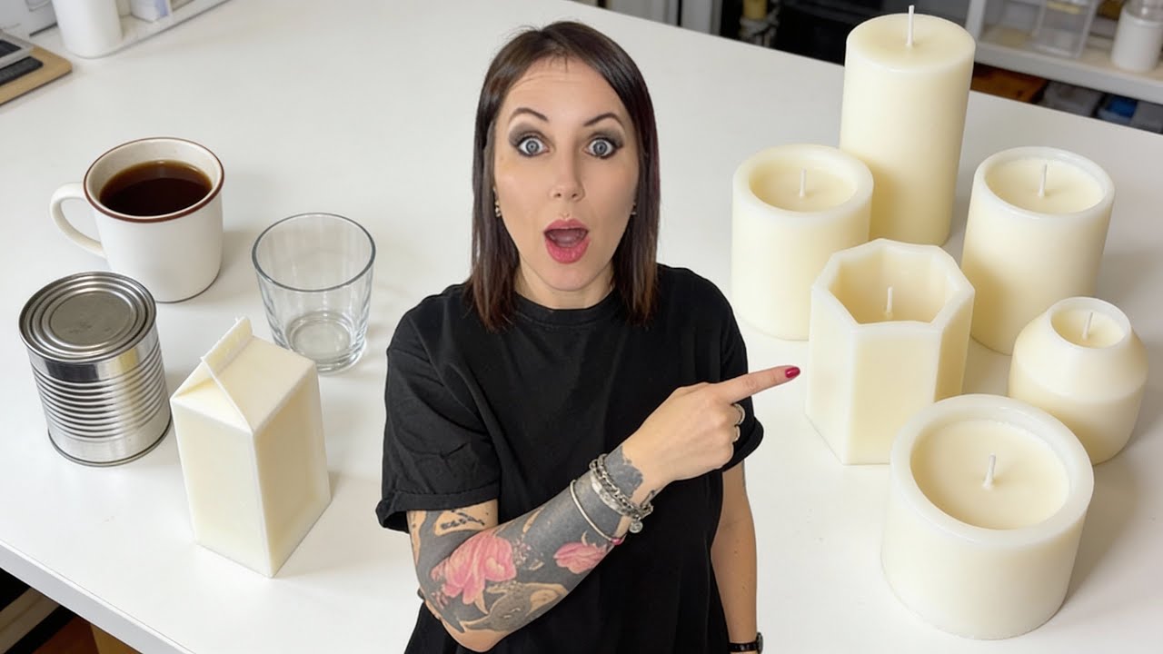 Moldes Creativos para Velas: Hazlo en Casa