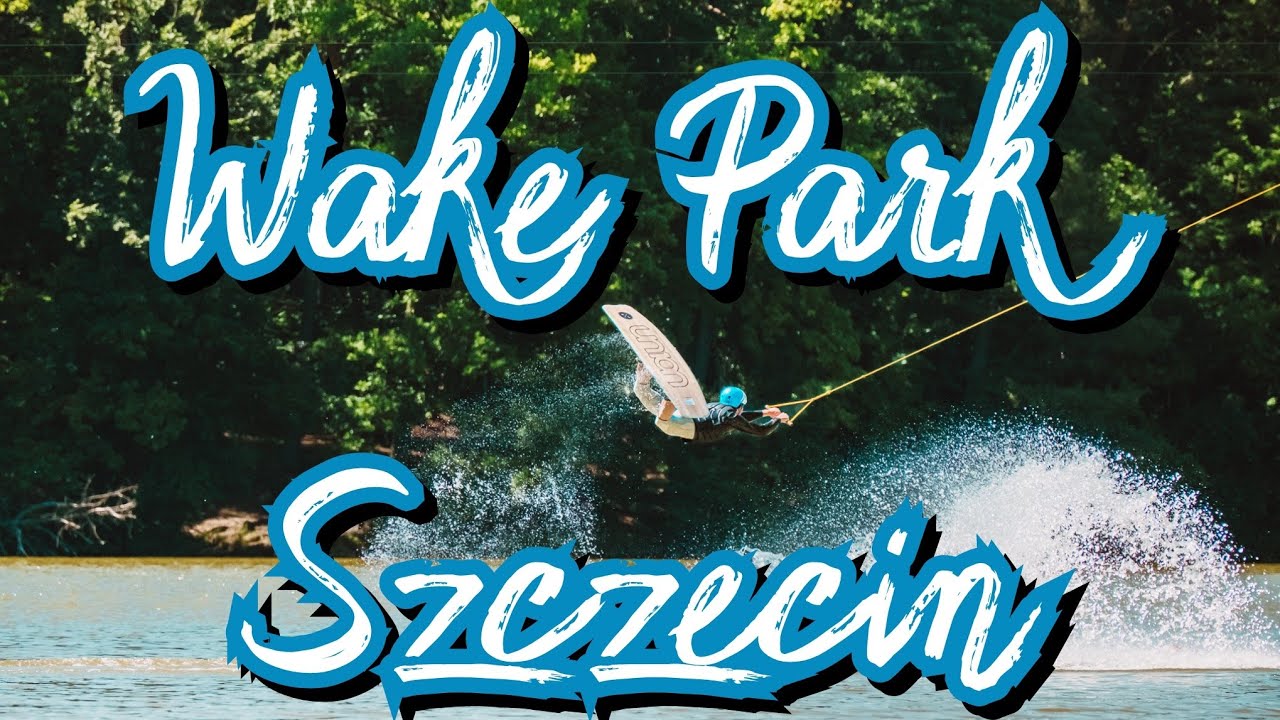 WAKE PARK Szczecin-Jezioro Głębokie (z drona i nie tylko)Czyli &rdquo;latanie&rdquo;na desce po wodzie #wakepark