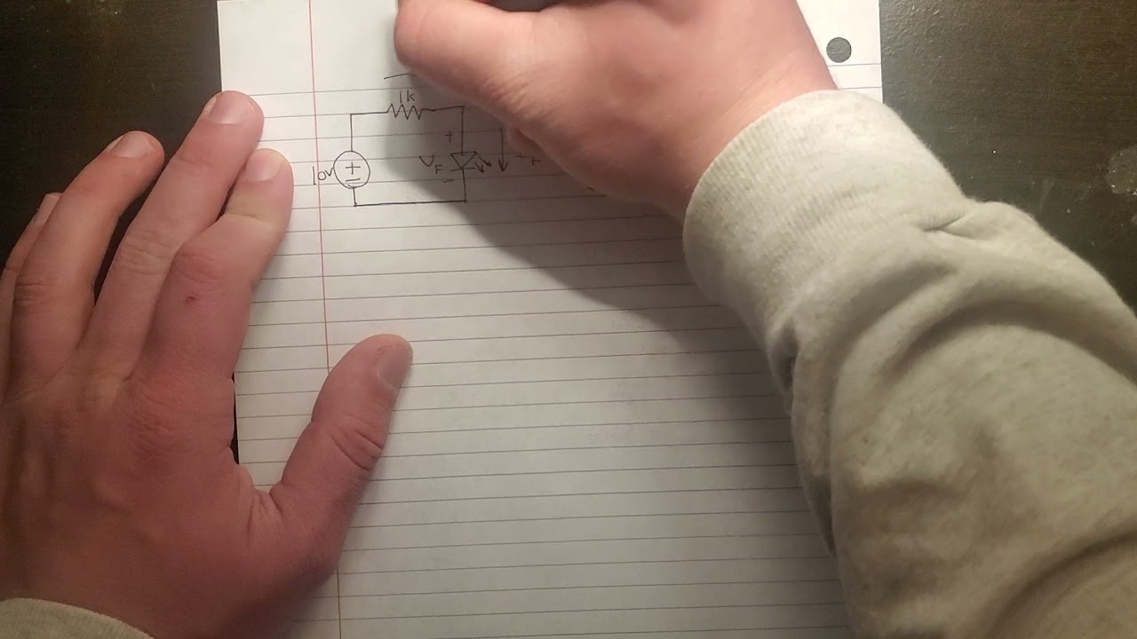 Solving the Forward Voltage and Forward Current of an LED