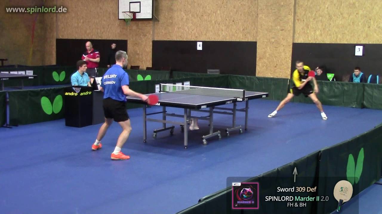 Nikolay Telnoy - chopping with SPINLORD Marder II 2.0 mm on SWORD 309