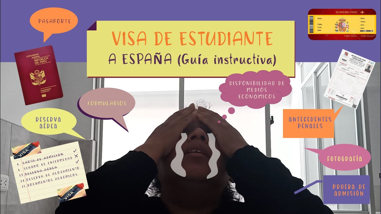 VISA DE ESTUDIOS A ESPAÑA (desde Perú) - Guía instructiva