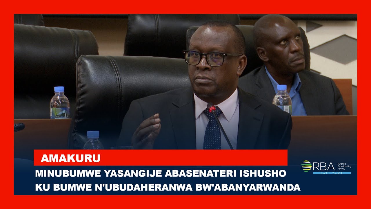 MINUBUMWE yasangije Abasenateri ishusho ku bumwe n'ubudaheranwa bw'Abanyarwanda