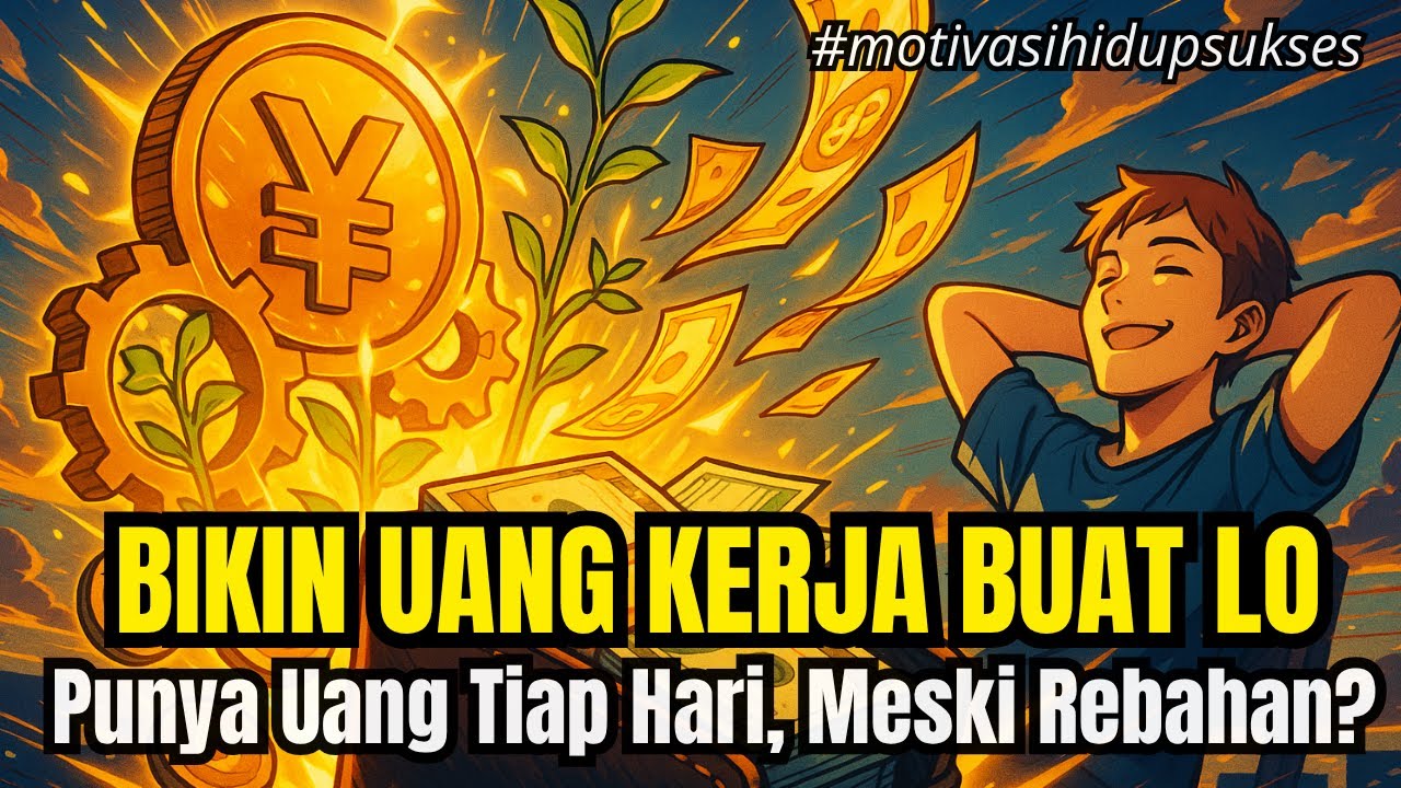 Nggak Perlu Kerja Keras Lagi‼️ Ini Trik Simpel Bikin Uang Bekerja Buat Lo, Dijamin Pensiun Dini!