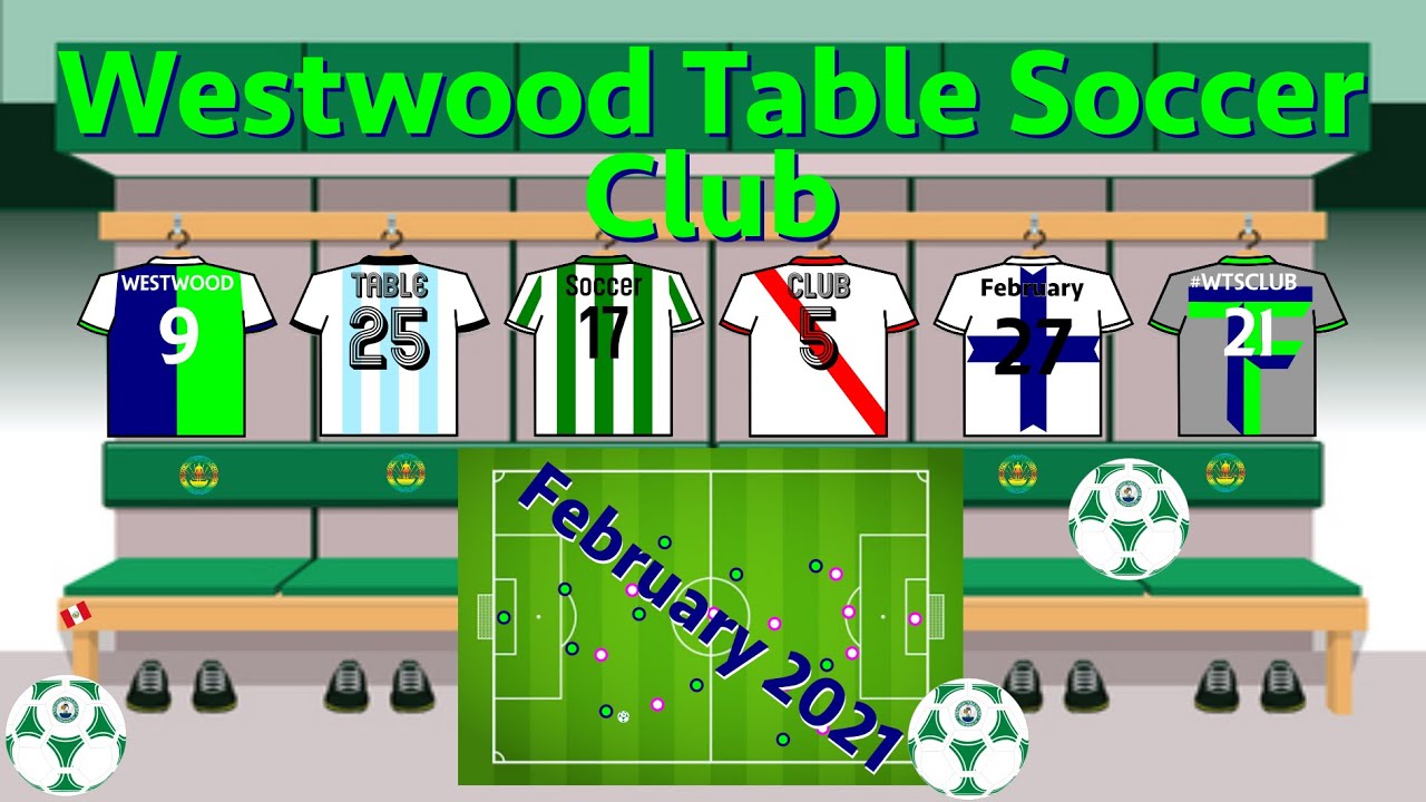 Westwood Table Soccer February 2021 - Mystery Subbuteo Figure Subscription Service.
