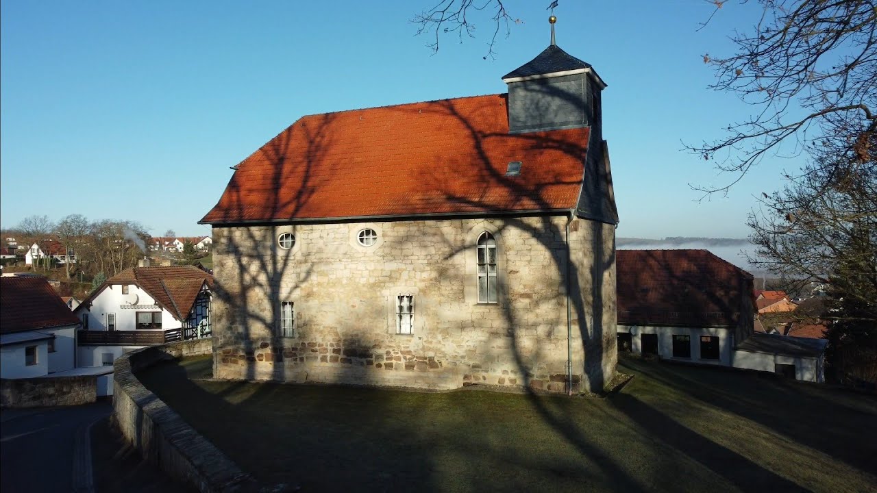 Immelborn | Amalienkirche ⛪ Kieswerk | Naherholungsgebiet | Thüringen | WAK | DJI Mini 2 Footage