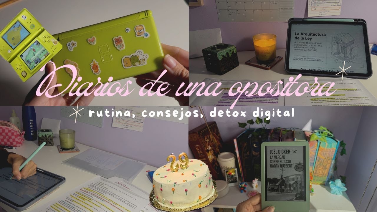 📚 Una semana estudiando conmigo | rutina, estudio y detox digital ✨
