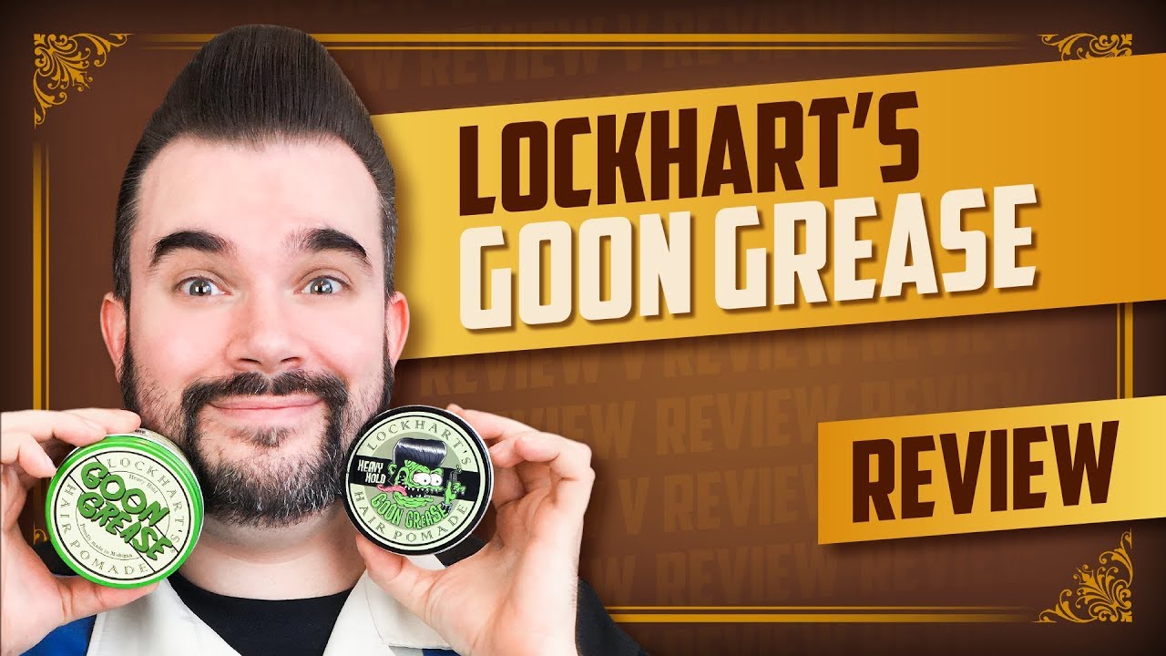 Finally available from us! | Lockhart's Goon Grease Pomade Review | english subtitles