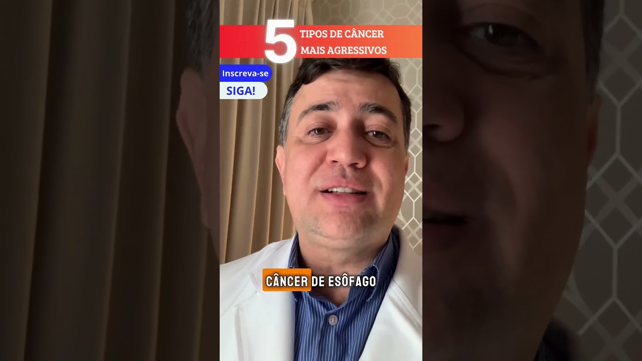 5 tipos de câncer mais letais!