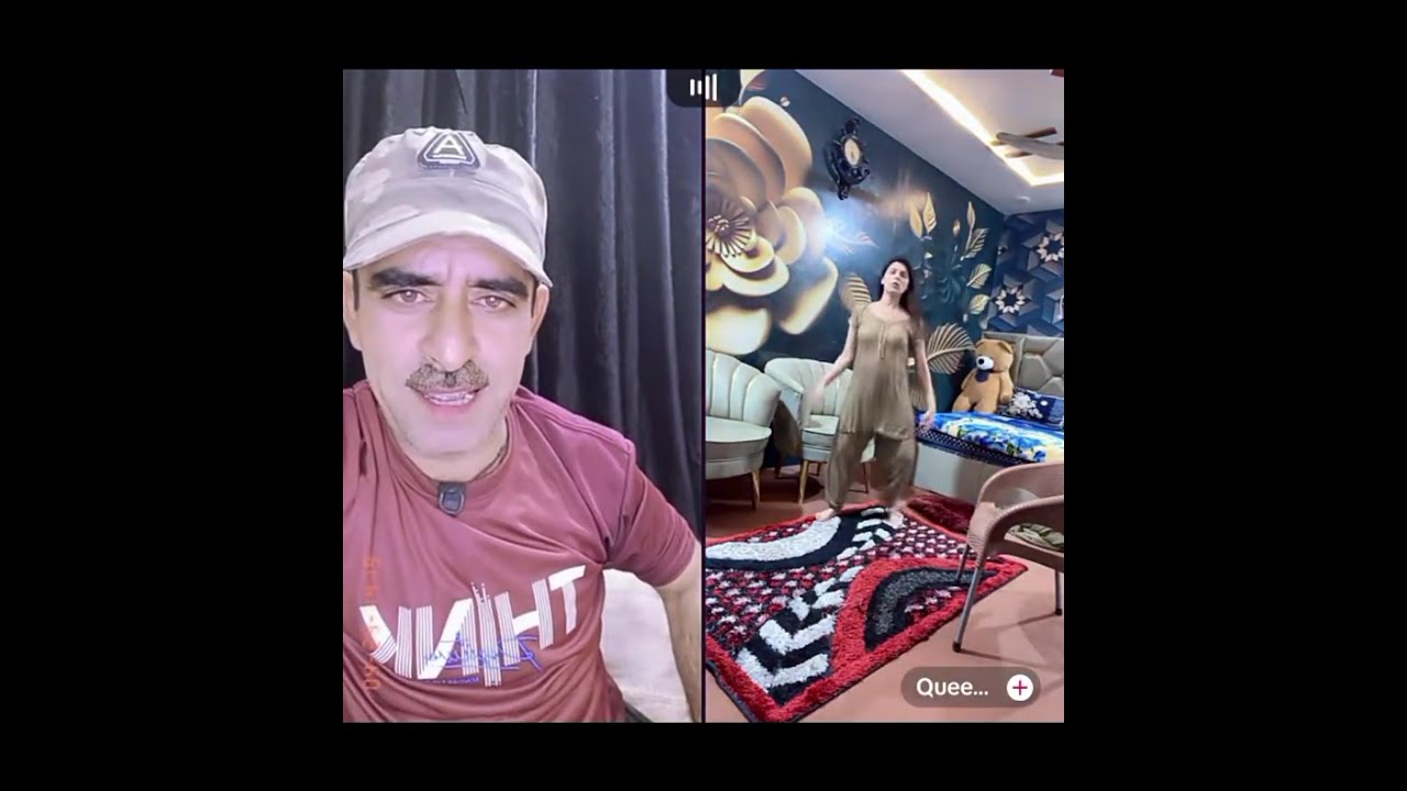 Queen 👸 And Pardesy.  Queen Los The Match And She Will Do Punishment 
