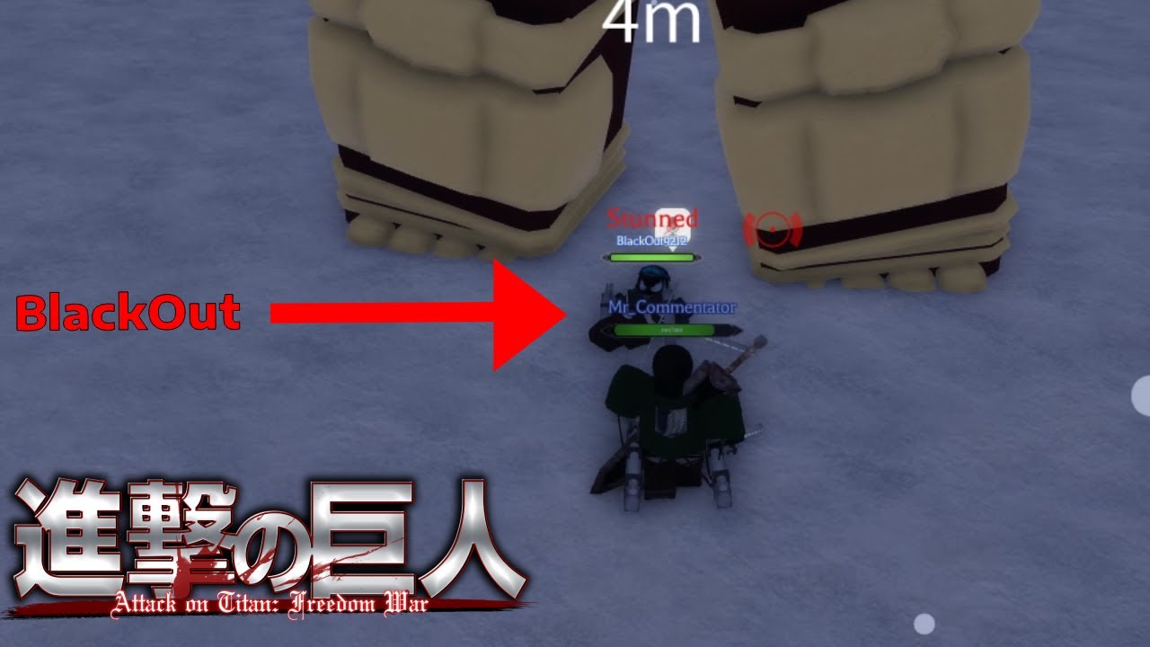 Art Of The Skill Issue: BlackOut Edition - Aot FW Stages 3 - 10 (Roblox)