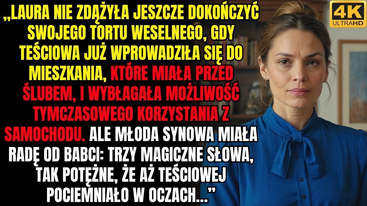 Teściowa wpakowała się do mieszkania synowej i przywłaszczyła sobie jej samochód, ale ona