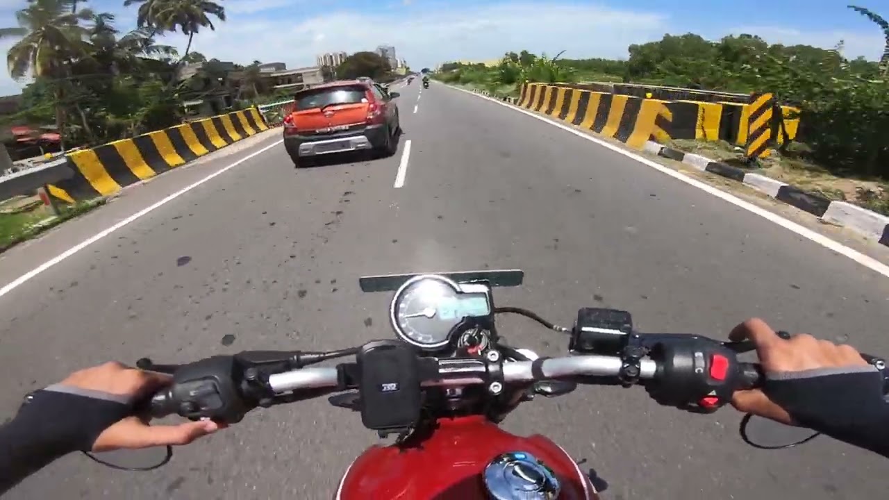 Ride in Trivandrum with Kerala's first Honda CB650R e clutch and triumph speed 400. Part 4