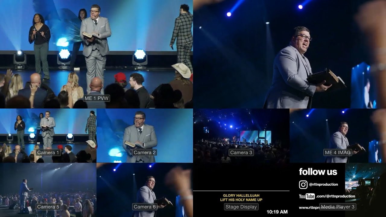 Church Production Multivew | Livestream BTS | Blackmagic Design