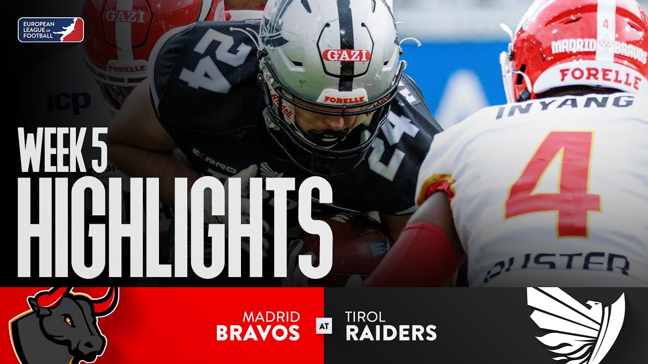 Madrid Bravos @ Tirol Raiders - Highlights | Week 5 | Season 2025