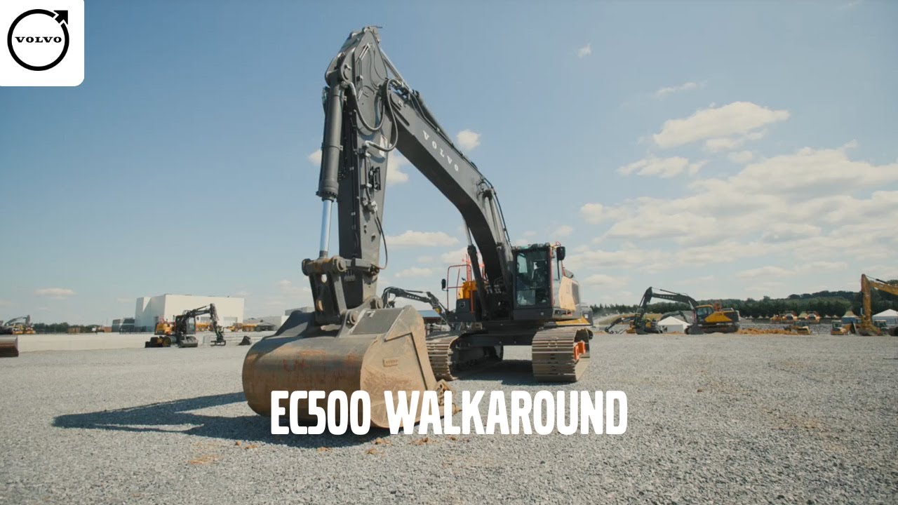 See The Upgrades On The Latest Volvo EC500 Crawler Excavator