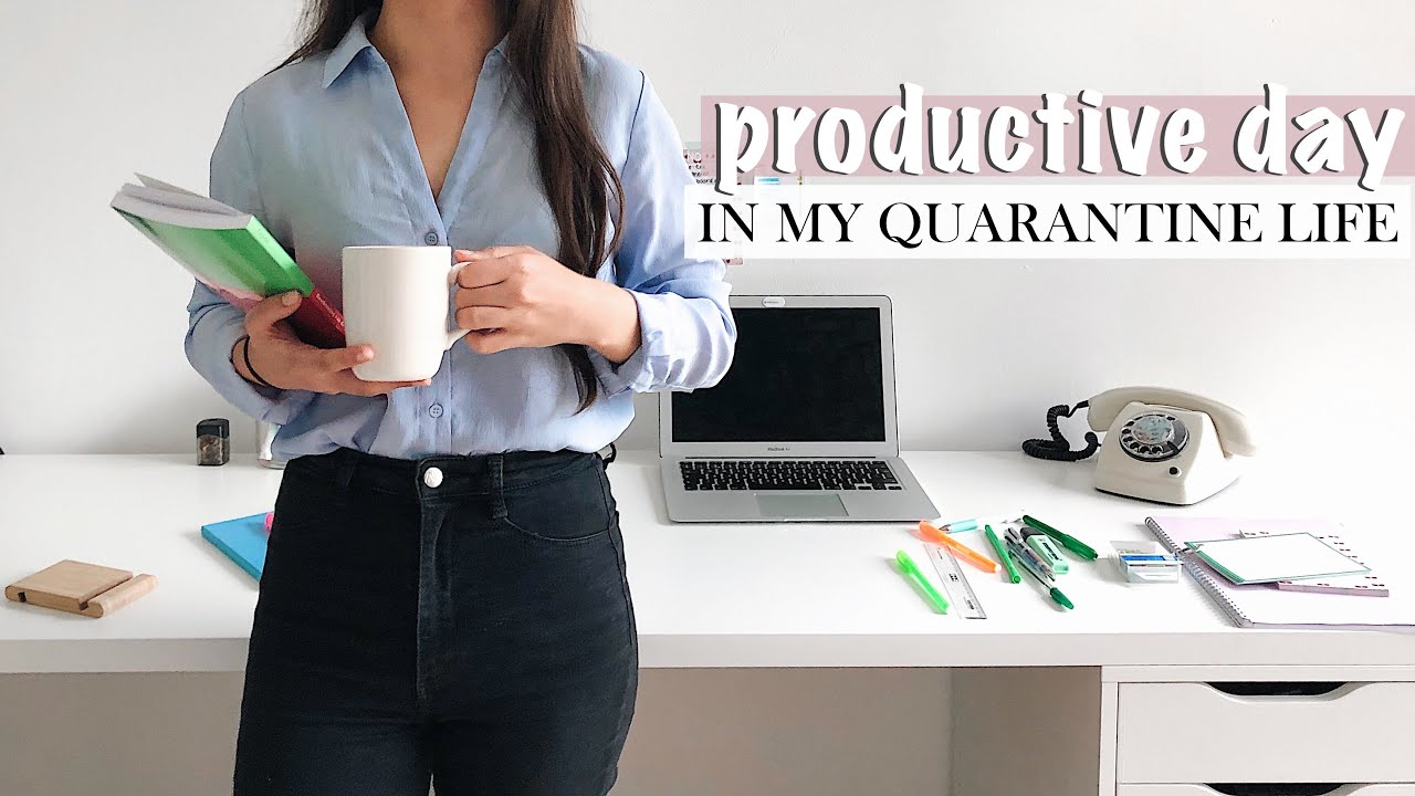 A PRODUCTIVE DAY IN MY QUARANTINE LIFE | Law Student In Quarantine + Exciting News!