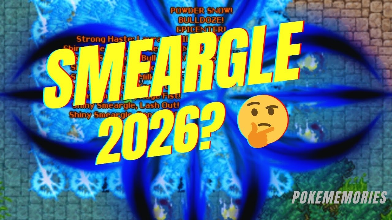 SMEARGLE 2026? 🤔🤔 MELHOR MOVESET PRA PVE? 👻 CONFERE! 