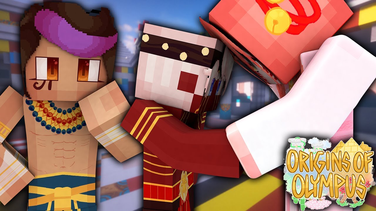 MY GIRLFRIEND in Minecraft Olympus (Minecraft Story)