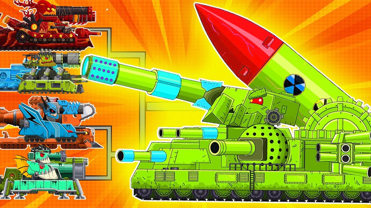 Are RATTE Nuclear Tanks REALLY the Most Overpowered Tanks Ever - Cartoons about tanks