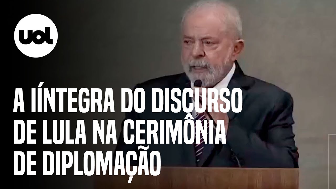 Diplomação de Lula: Veja o discurso completo de Lula em cerimônia no TSE