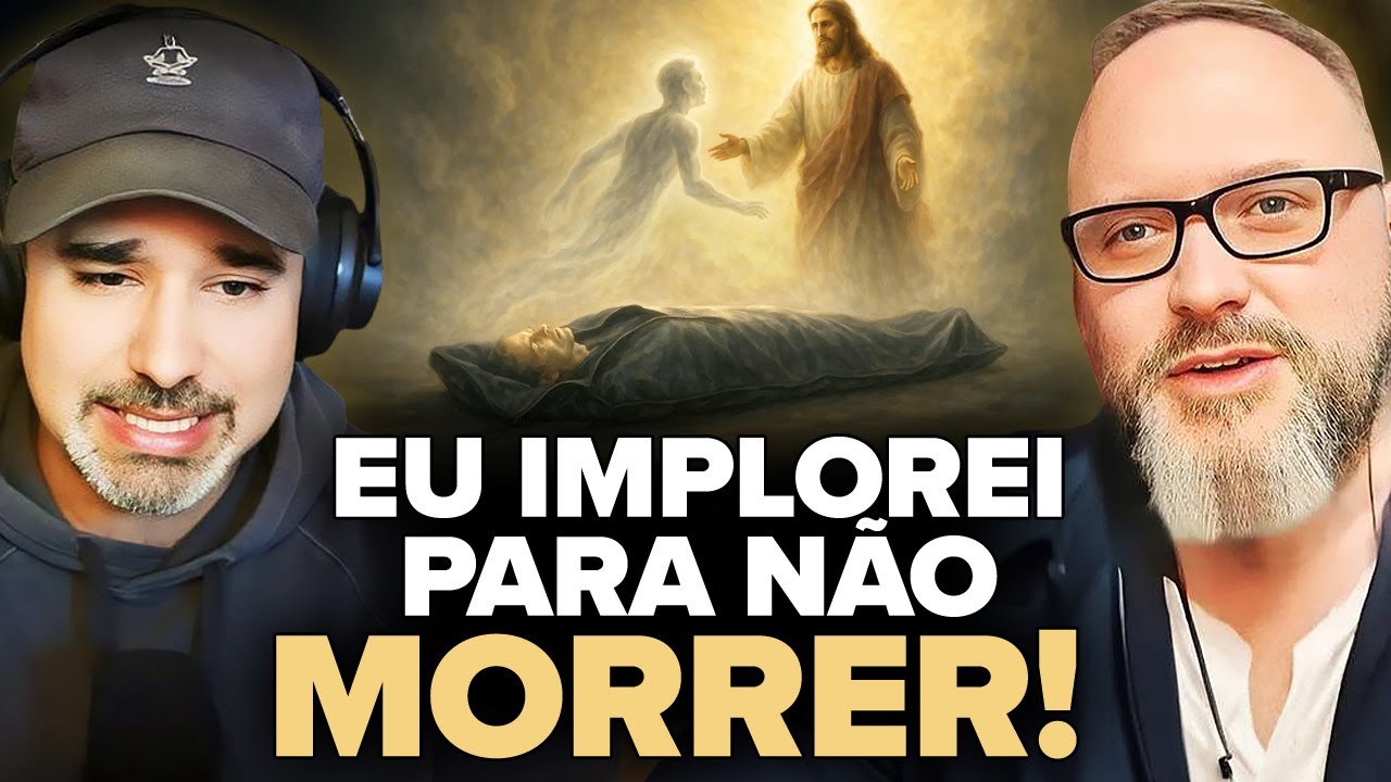 HOMEM MORREU Por 45 Minutos! Encontra-se Com DEUS; Volta Em Um Saco De CORPO | Vincent Tolman