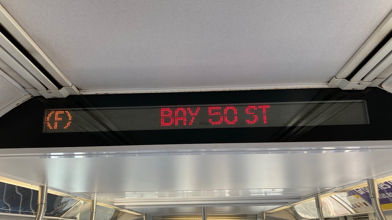 F Train Via the D line in Brooklyn
