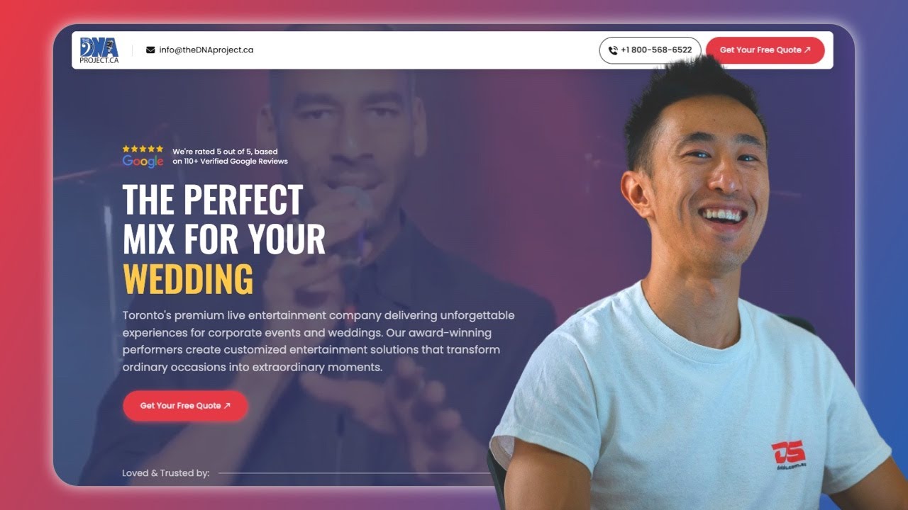 Webflow Timelapse: Redesigning a Multi-Page Site Into a High-Converting Landing Page