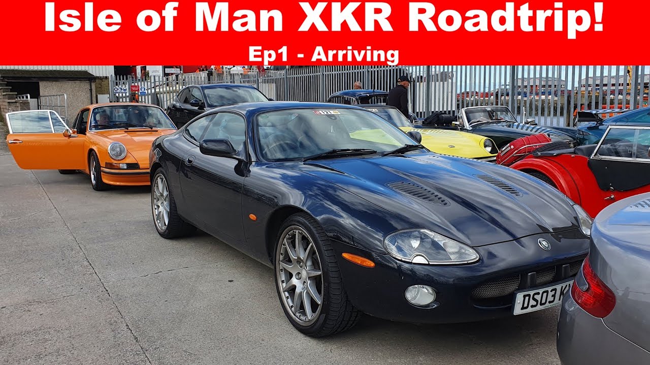 Jaguar XKR Isle of Man Roadtrip! Ep1 - Ferry, Fuel Economy, Food!