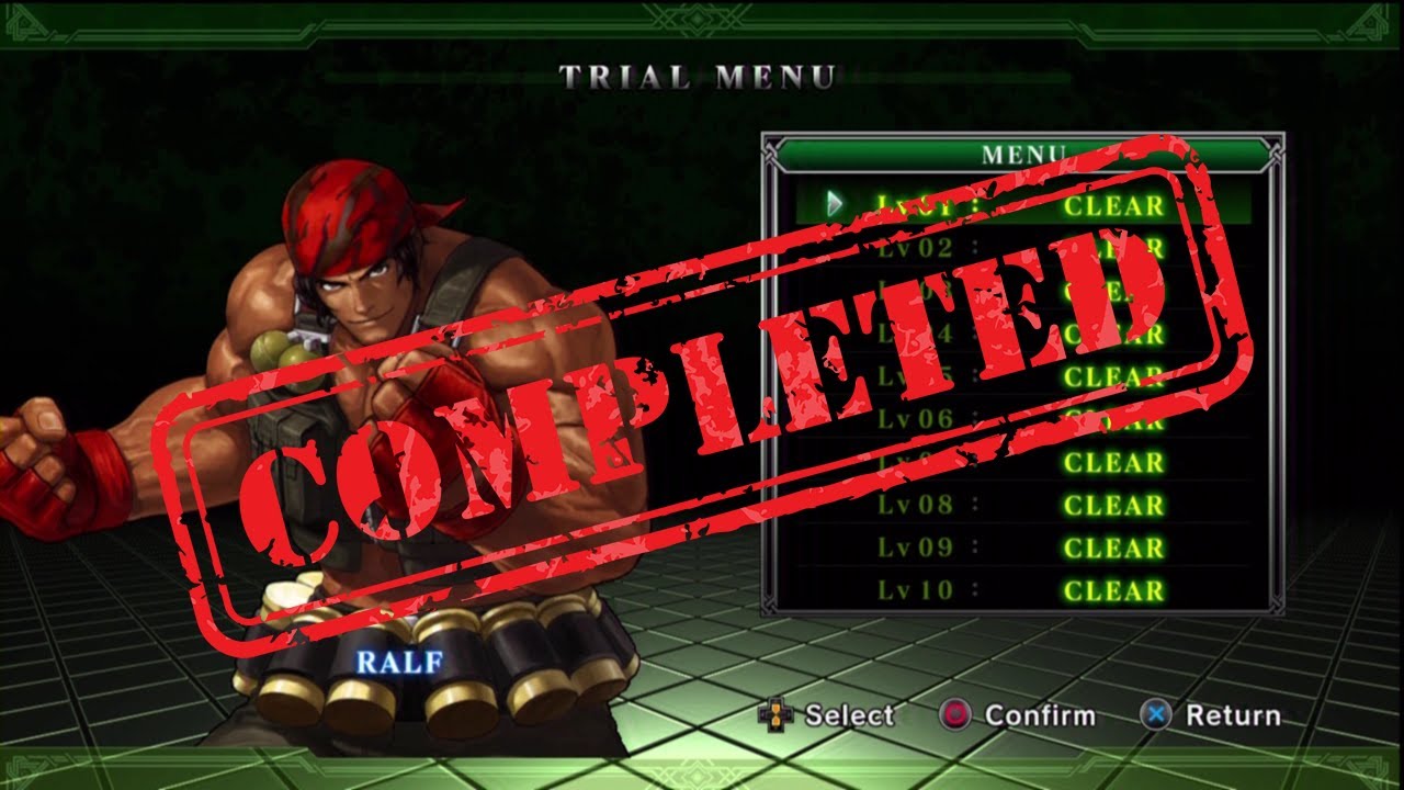 KoF XIII: Ralf Jones trials (unedited)