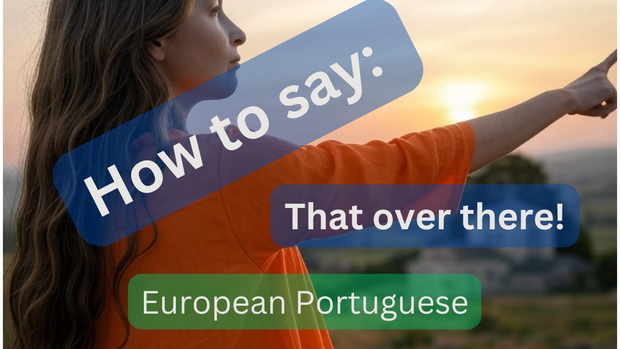 How to say THIS, in  European Portuguese.