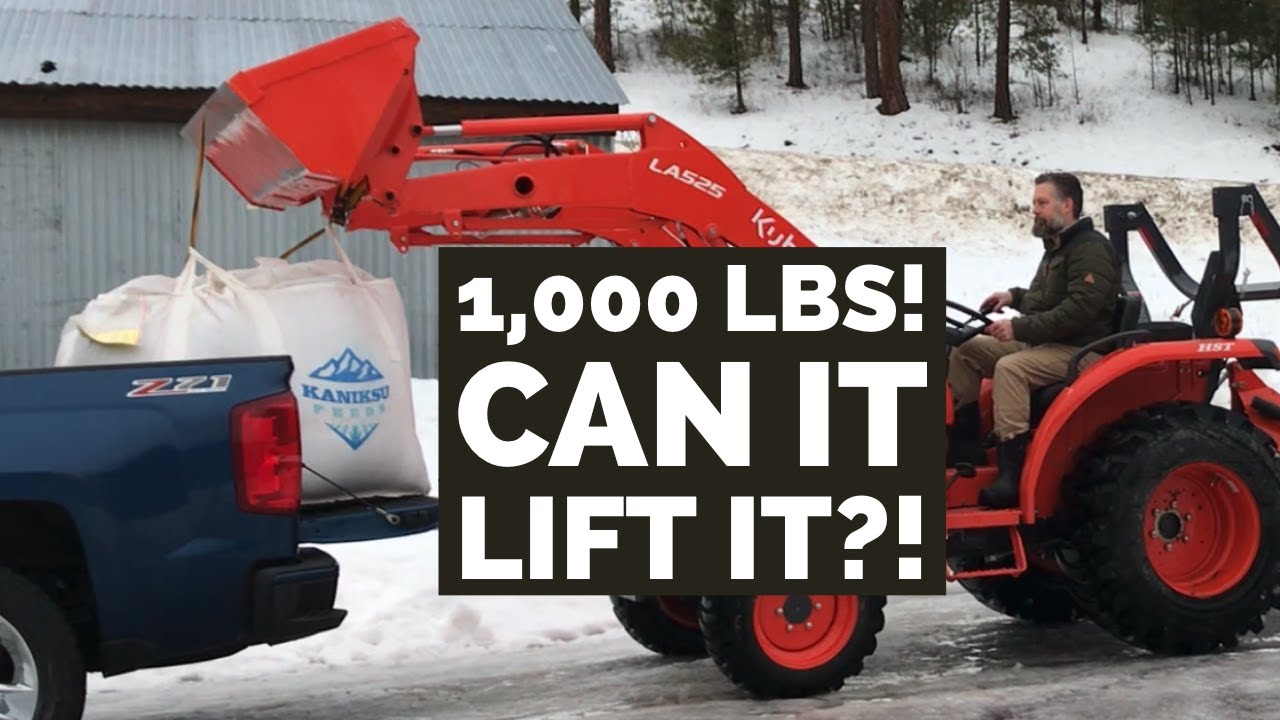Kubota L2501 1,000 Lift?!