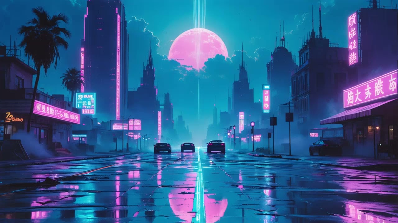 Neon Highway Dream 🌌 | 1 Hour of 80s Synthwave Music