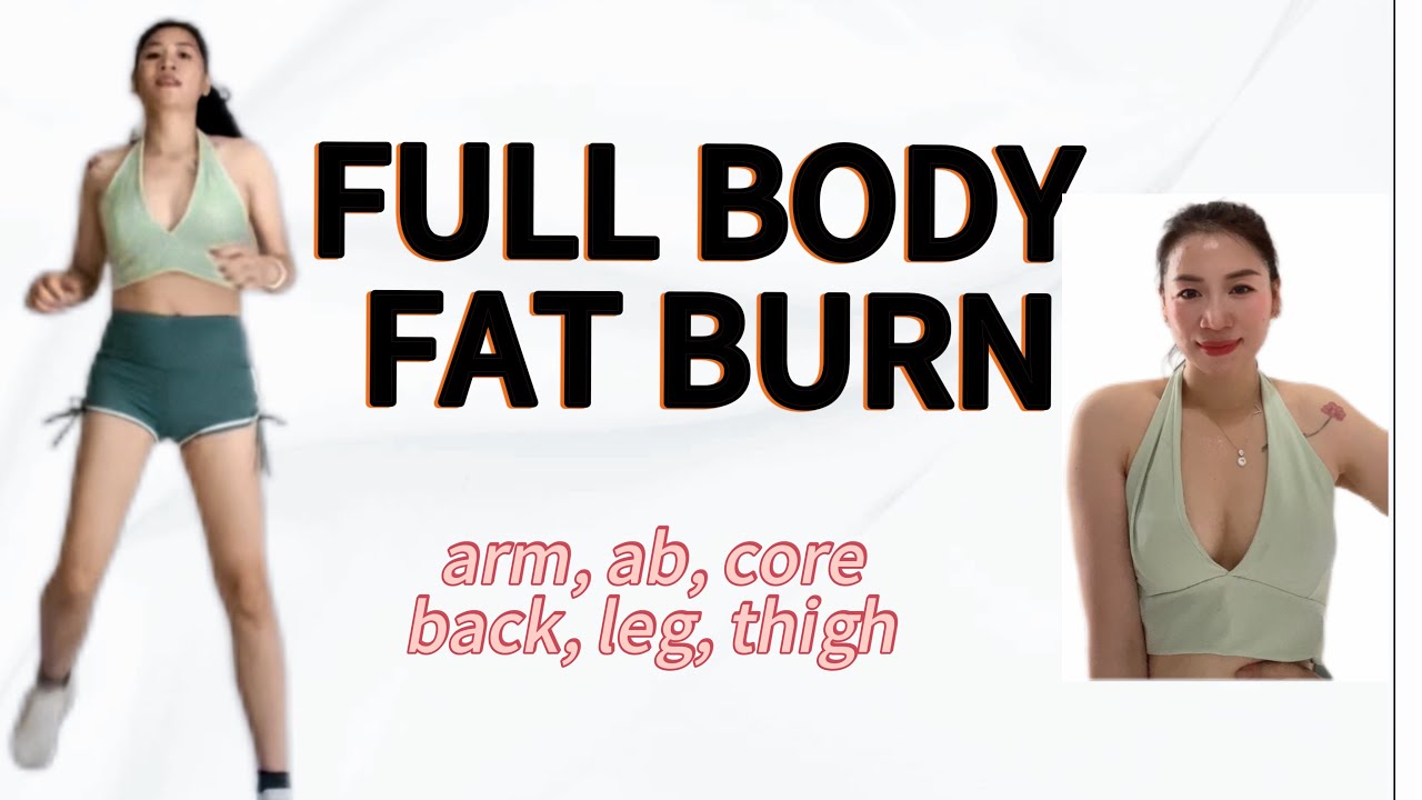 30 min Full Body Fat Burm Hiit- Ab, Core, Arm, Back, Leg, thigh