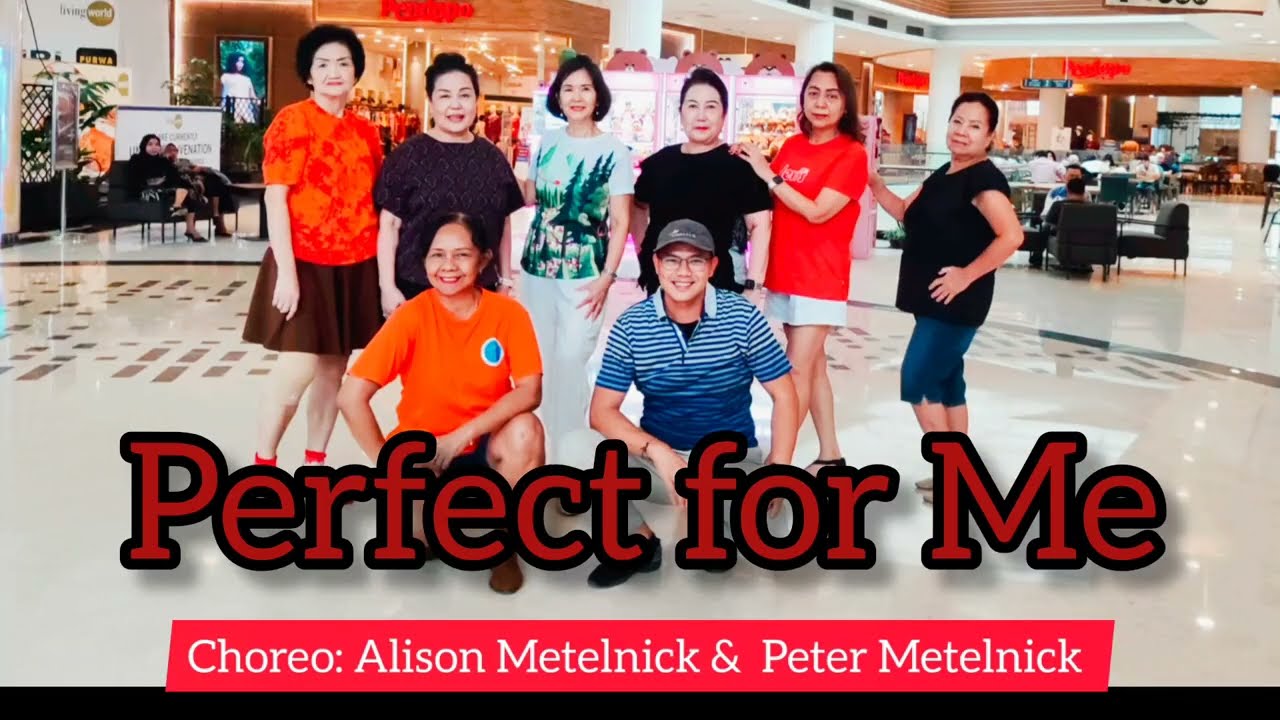 Perfect For Me - line dance | Alison Metelnick & Peter Metelnick