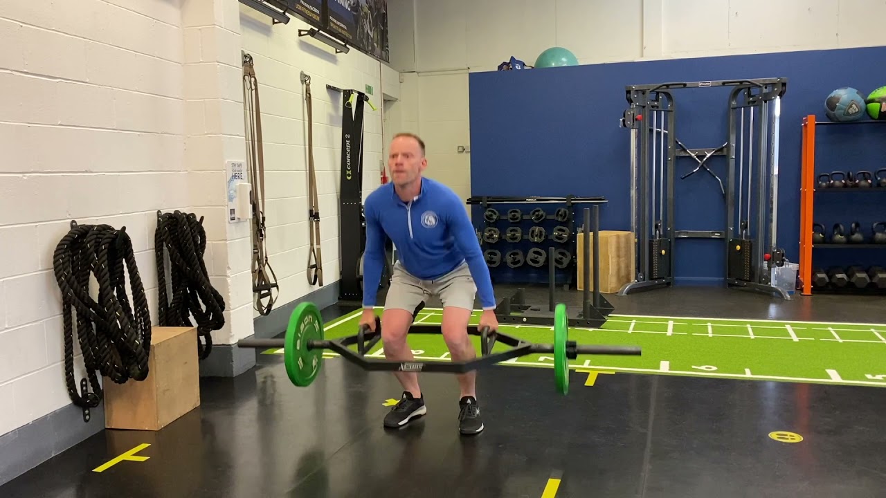 HEX BAR LOADED JUMPS | LION STRONG COACHING