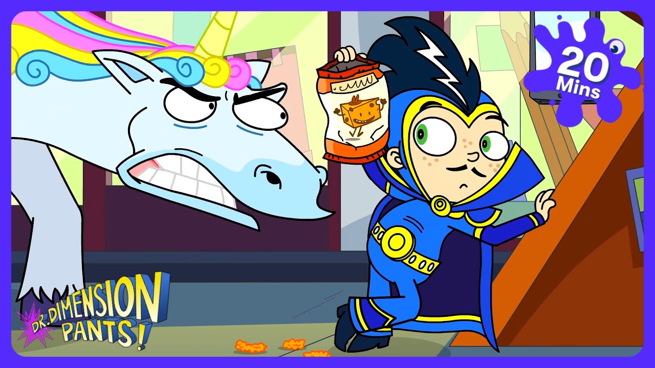 Dr. Dimensionpants - Tableta y Robo-Teddy | Dibujos Infantiles | WildBrain Parque de Adrenalina