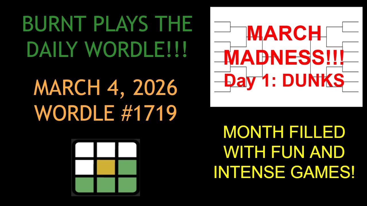 Wordle of the Day for 3/4/2026 Tips/Strategies And Answer | Wordle #1719