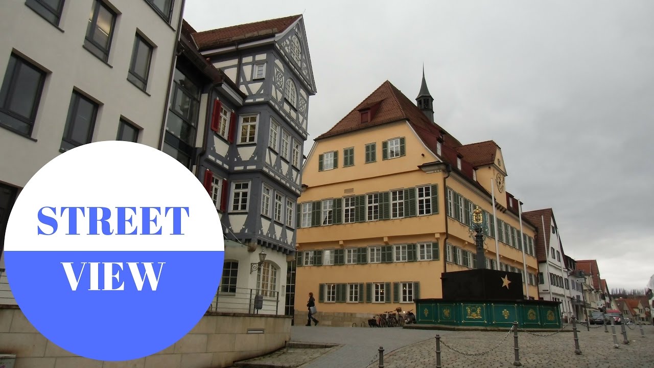 STREET VIEW: Nürtingen am Neckar in GERMANY