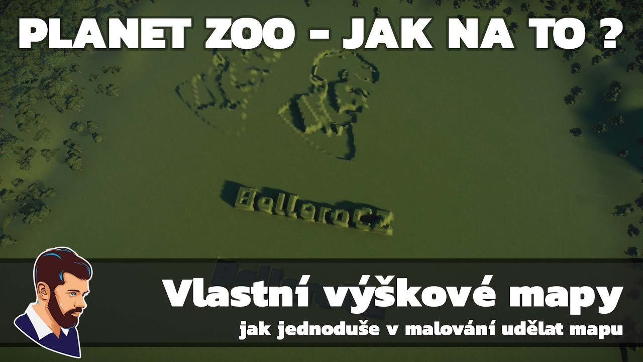 Planet ZOO: JAK NA TO? - Vlastní výškové mapy 🌎