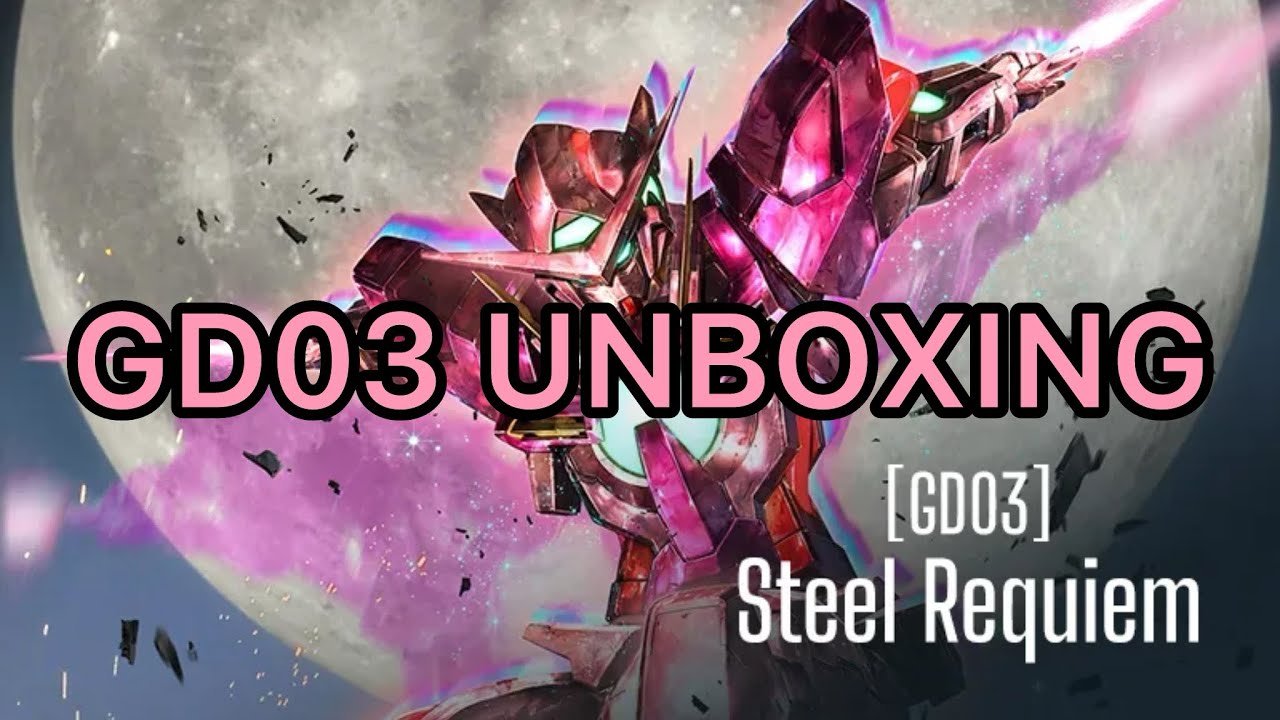 Time to unbox some GD03!