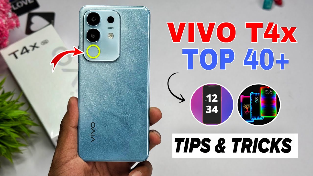 Vivo T4x 5G Top 40++ Tips And Tricks | Vivo T4x Hidden Features | Vivo T4x 5G
